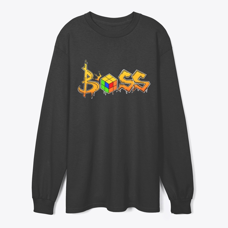 Boss Cubing T-Shirt (Black 2x2)