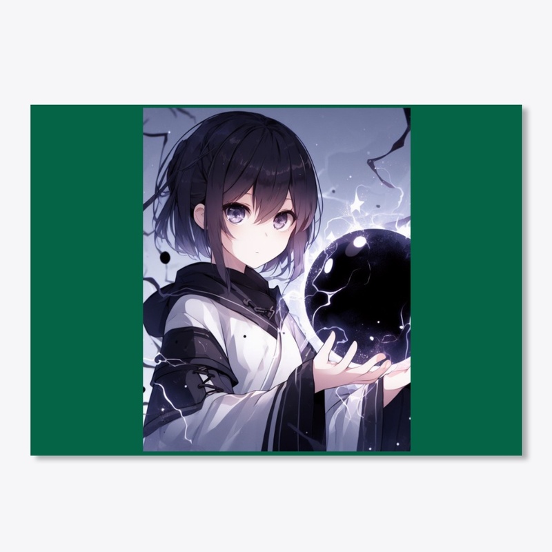 Electric Enigma: Anime Girl