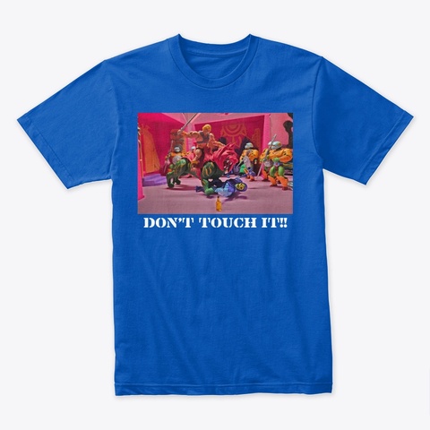 Save The Liquor Tee Royal T-Shirt Front