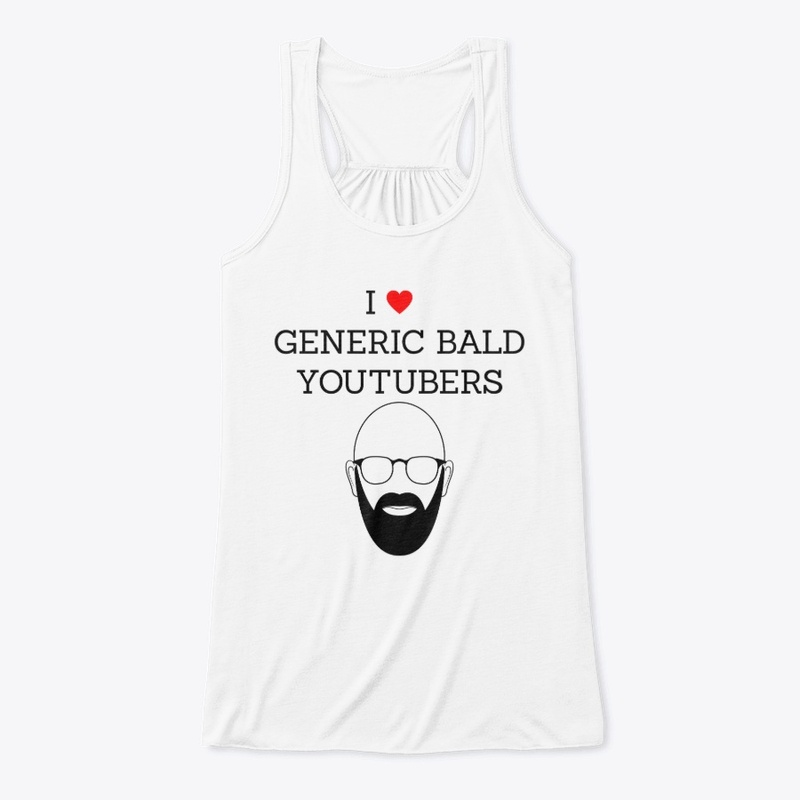 Generic Bald YouTubers, Black on White