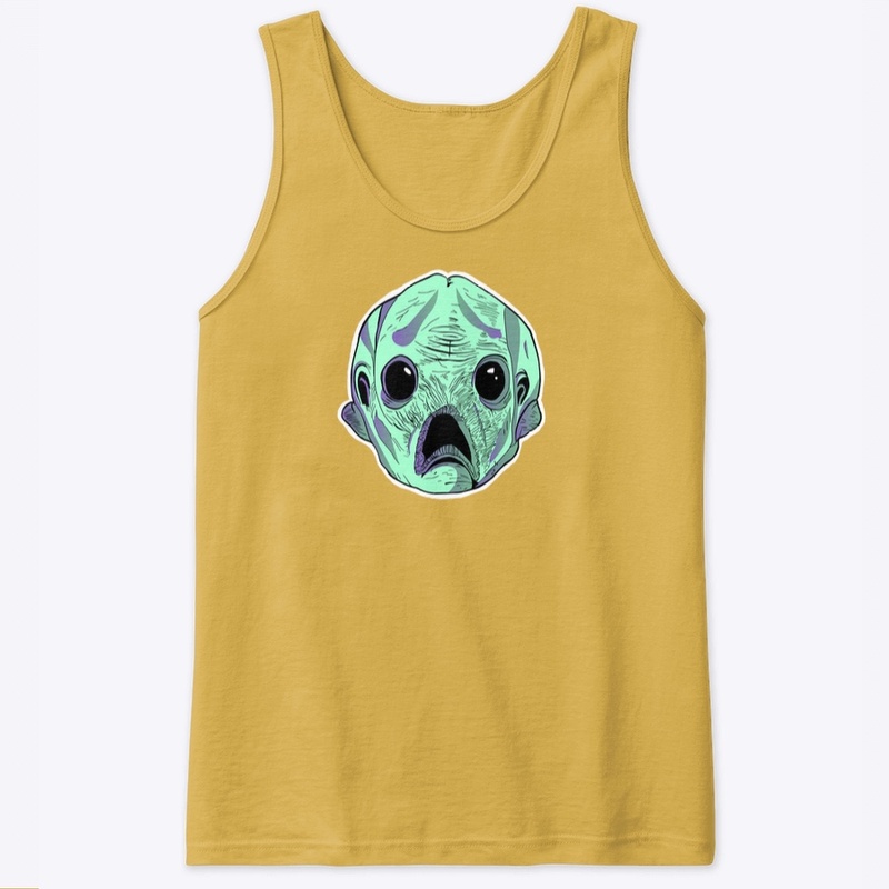 Cool Fishy Alien comic style design