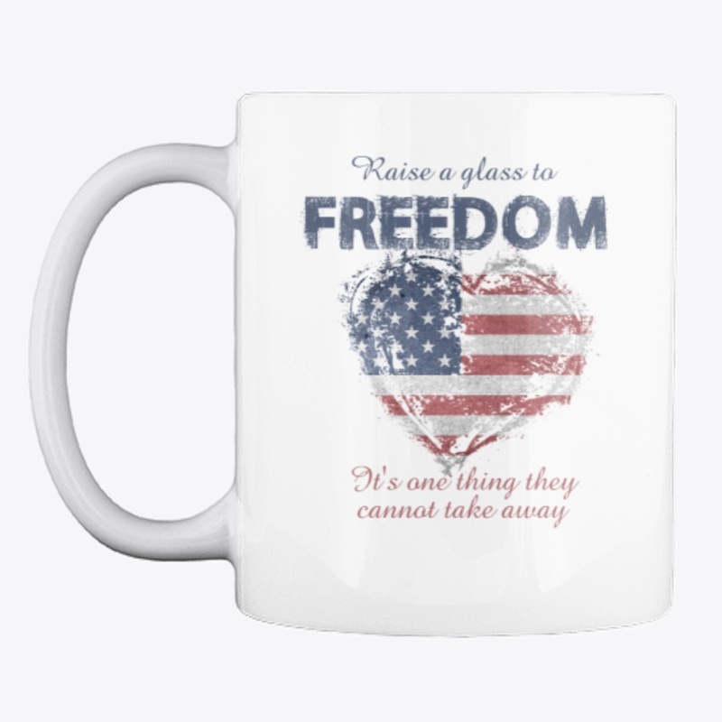 Raise a glass to freedom