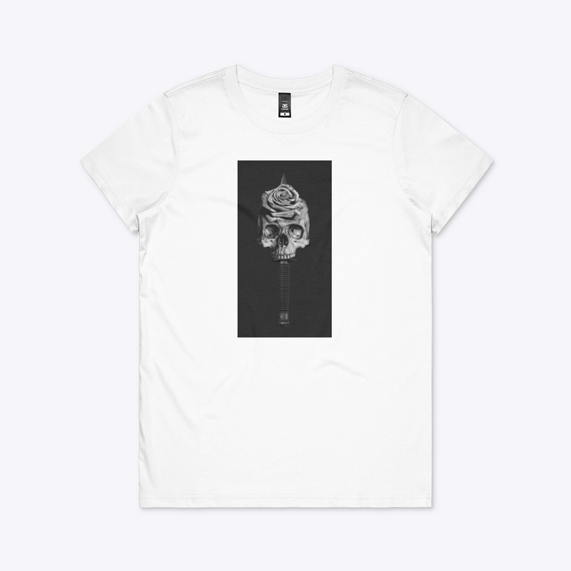 Skull rose and dagger