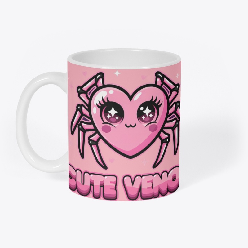 Kawaii Heart Spider