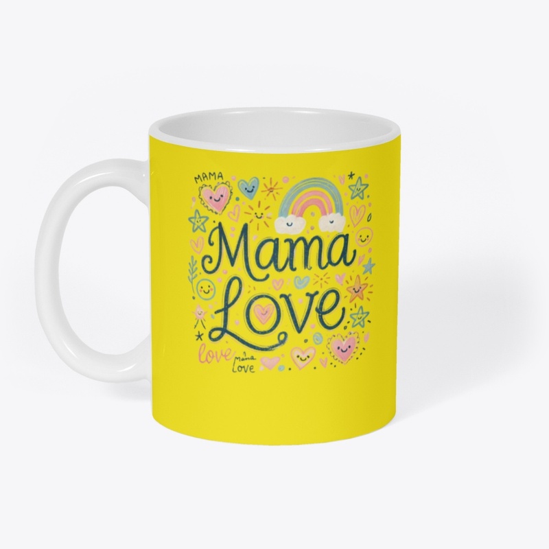 Mama Love – Kid’s Handwriting Tee