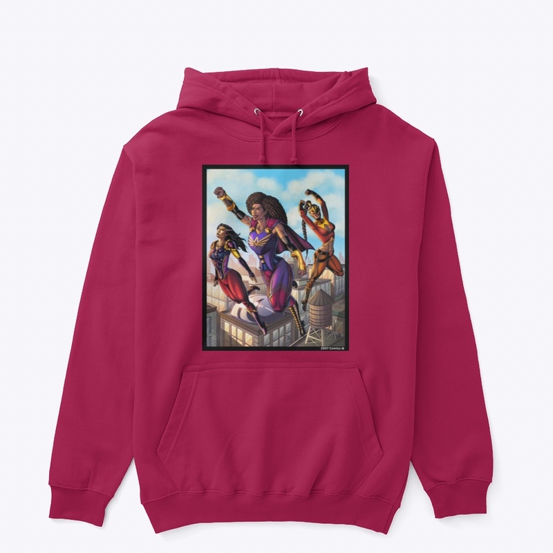 Cosmic Force : 2907 Comics Hoodie