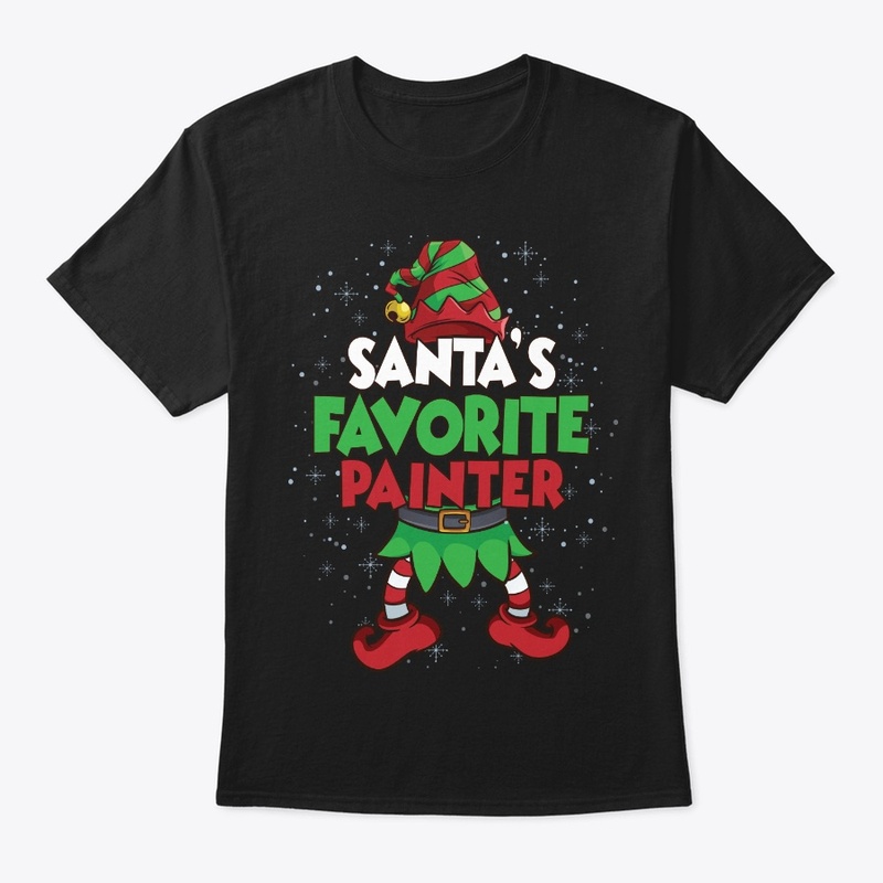 Santa's Favorite Painter Hoodie