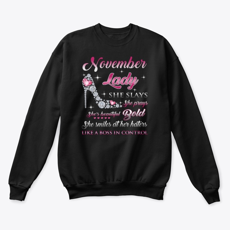 Upcoming Birthday November Lady T-Shirts