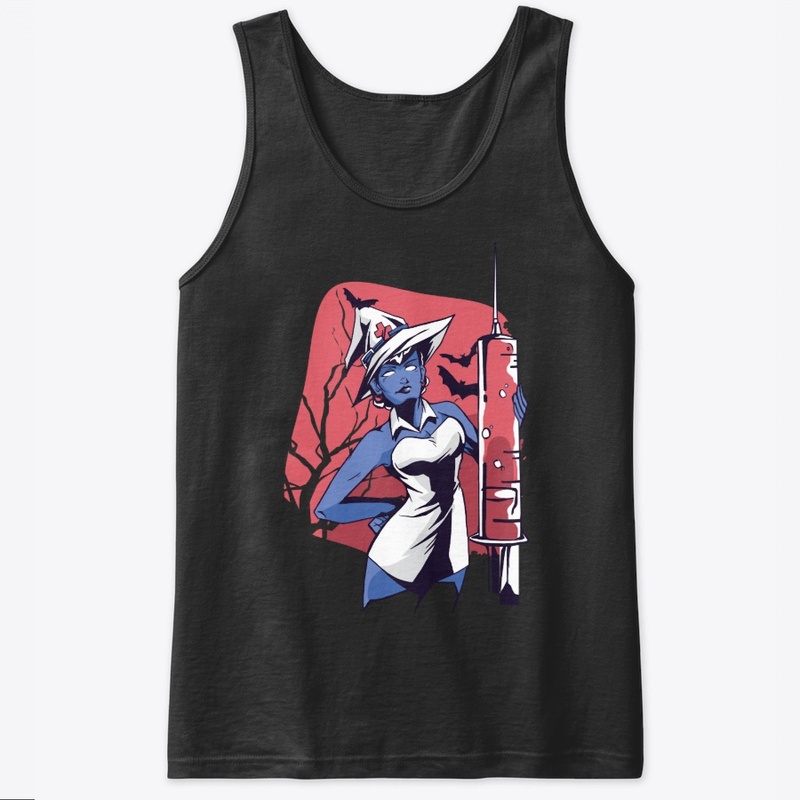 Nurse Witch Premium Scoop T-Shirt