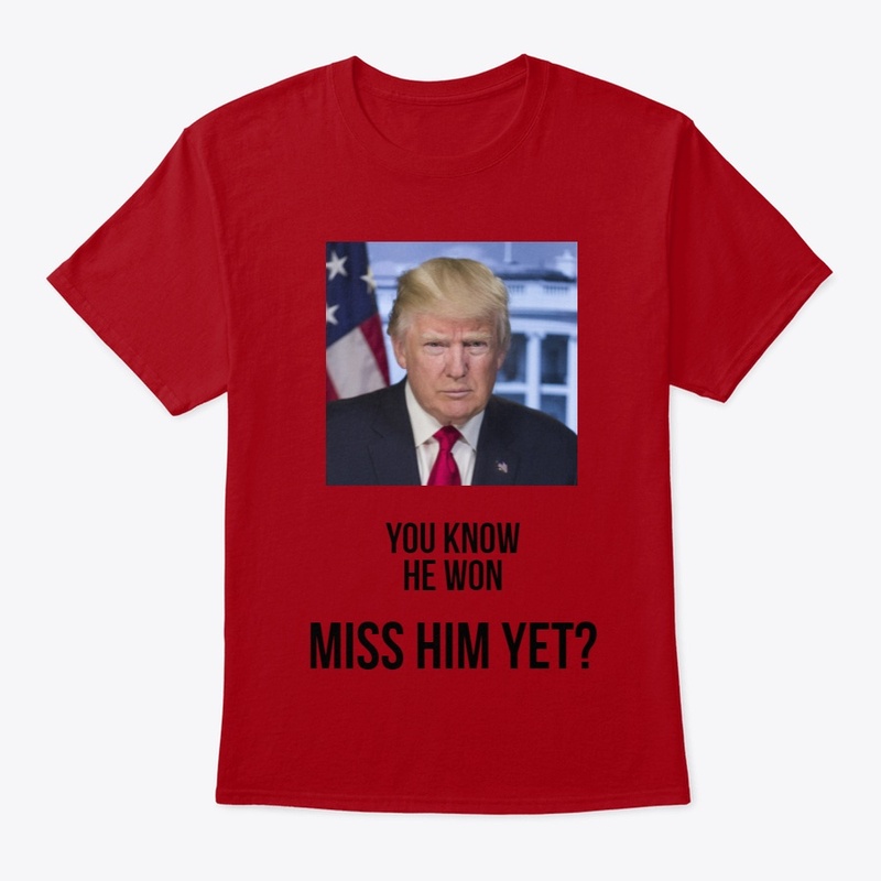 You Know He Won - black letter listing
