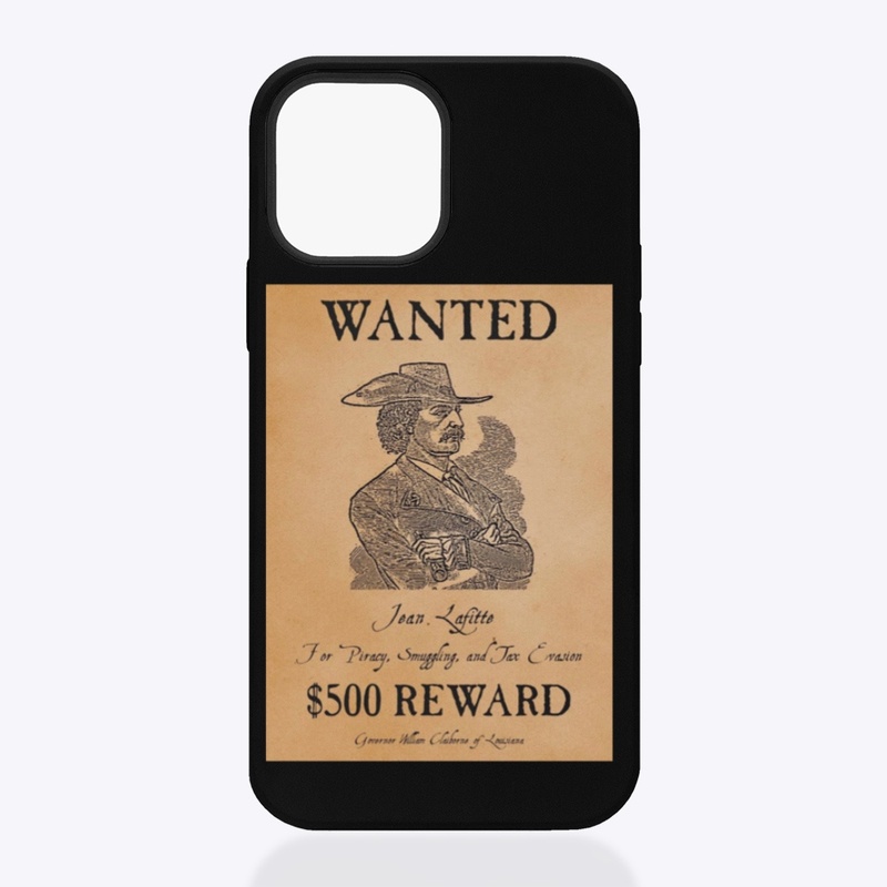 Jean Lafitte Wanted Poster