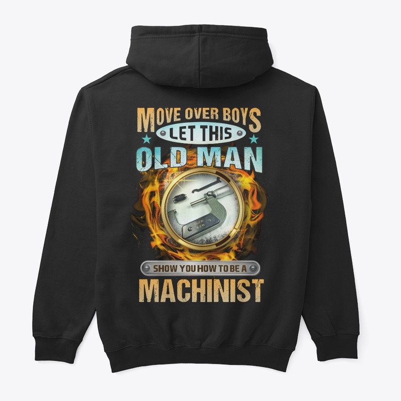 Machinist At Work Hoodie