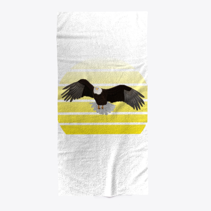 jz.birds Bald Eagle Bird Animal Art