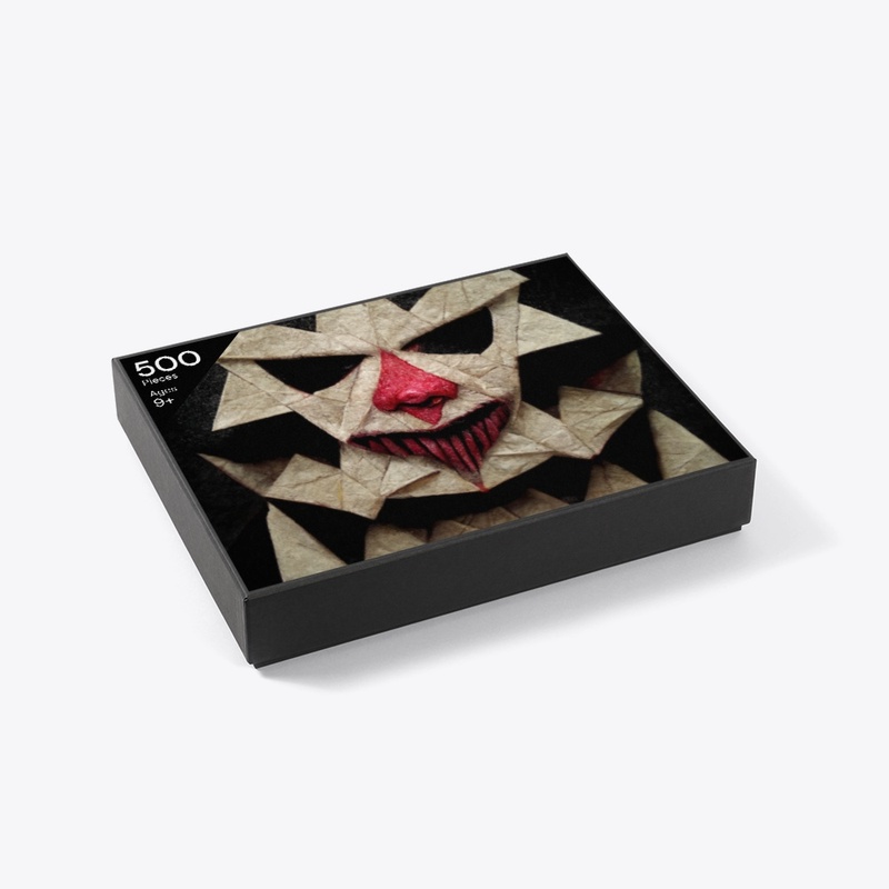 Origami Spoopy Clown