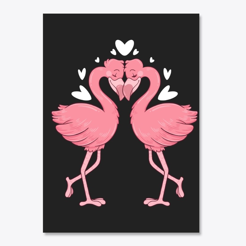 Flamingo sticker