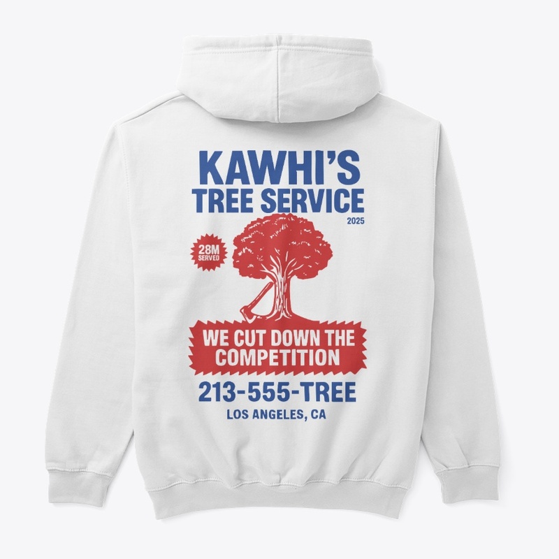 Kawhi’s Tree Service Tee, Shirts, Mug