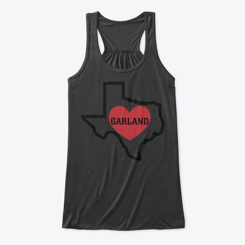 Garland Texas Heart Shirt City State