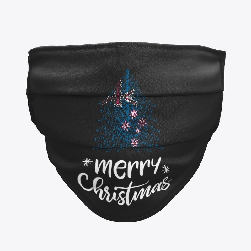 Merry Christmas with New Zealand flag
