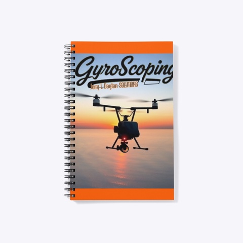 Gyro Scoping Orange T-Shirt Front