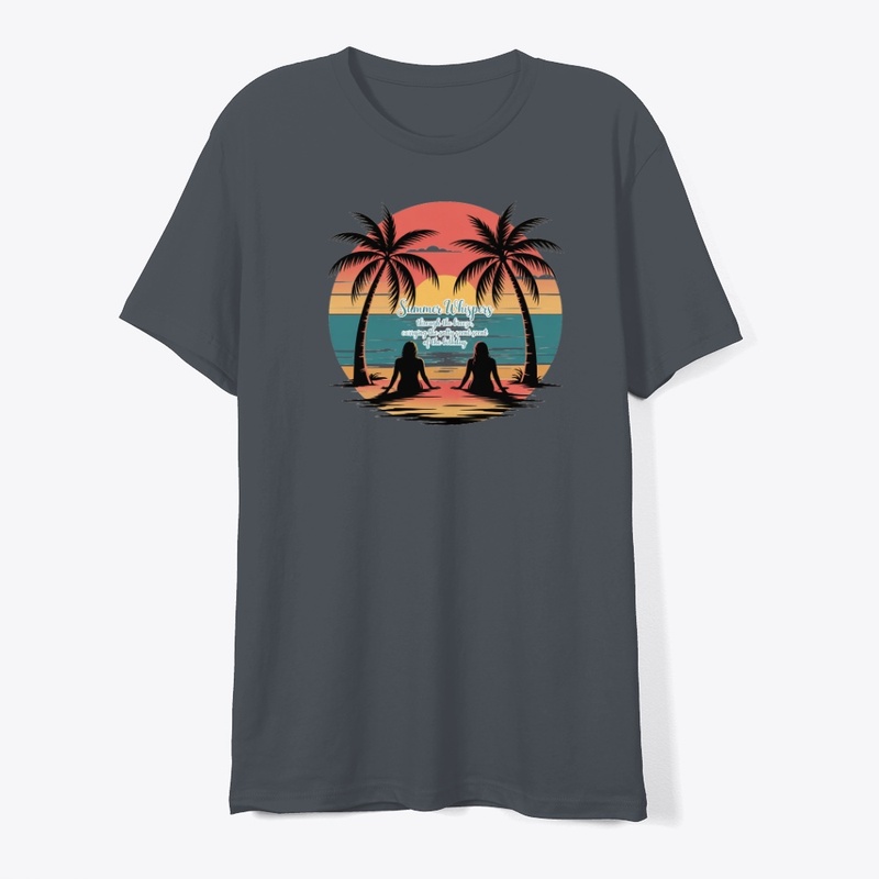 Sunset Beach, California Surf Tee