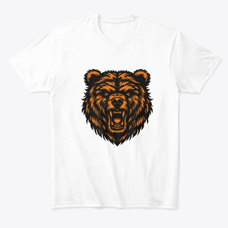 Untamed Bear Head Graphic