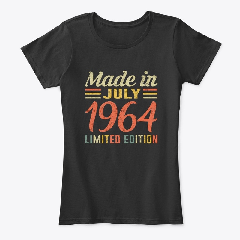 July 1964 T-shirt Born In 1964 