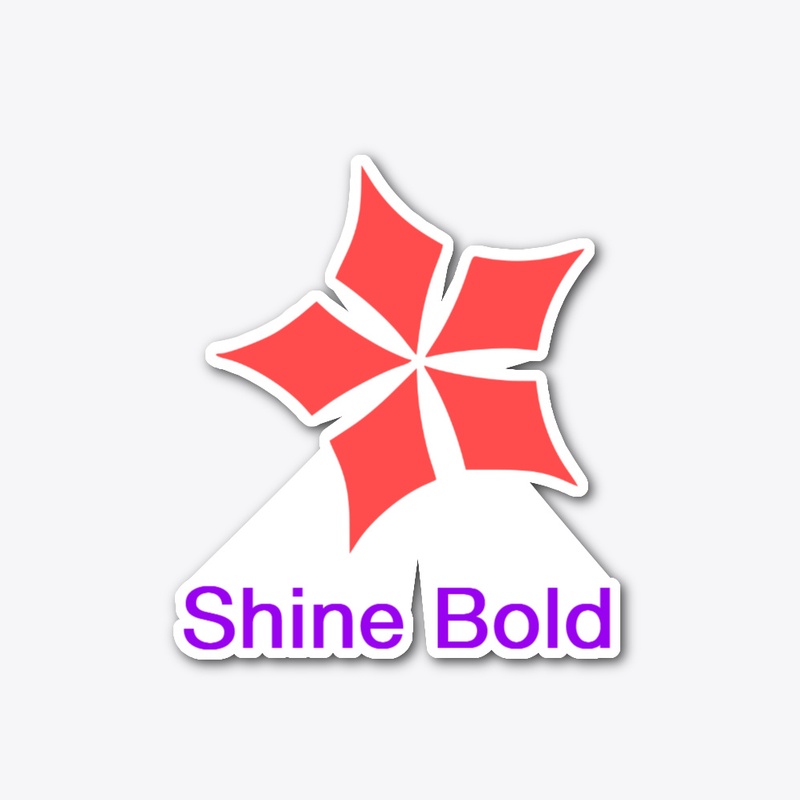 Abstract Red Star Burst Shape Design