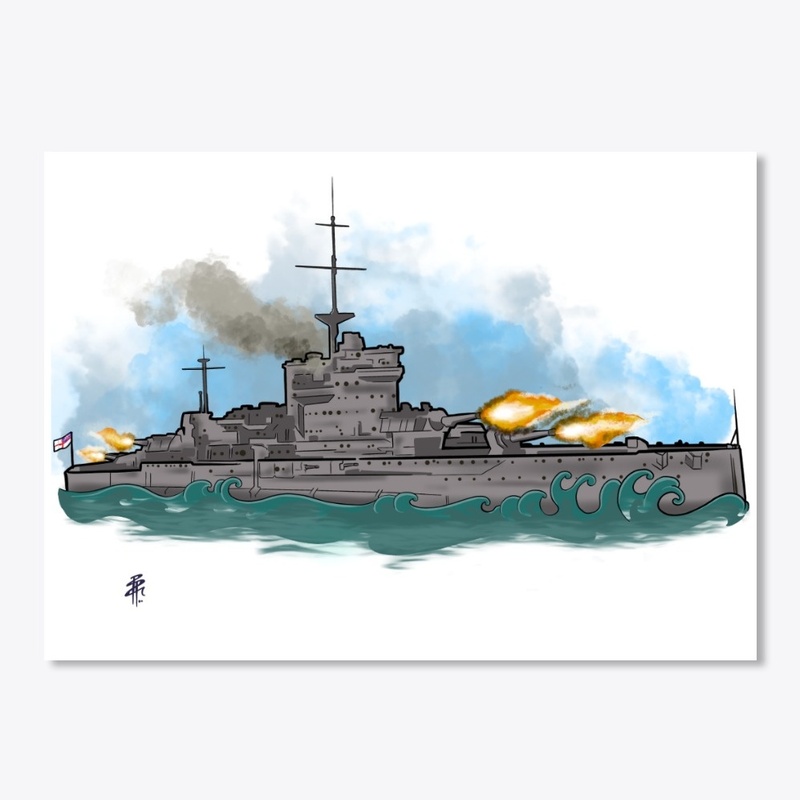 Warspite Sticker Pack