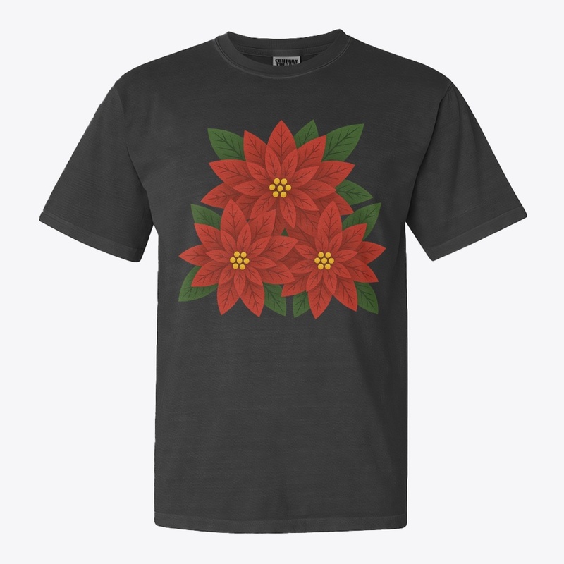 Poinsettia Bouquet  Christmas Floral
