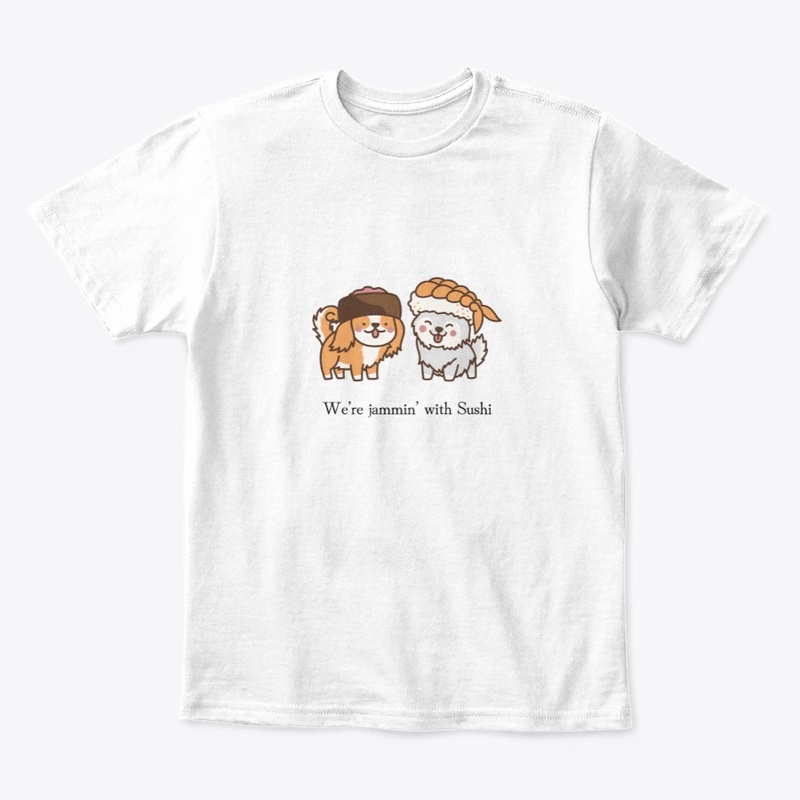 Cat and Dog Theme White