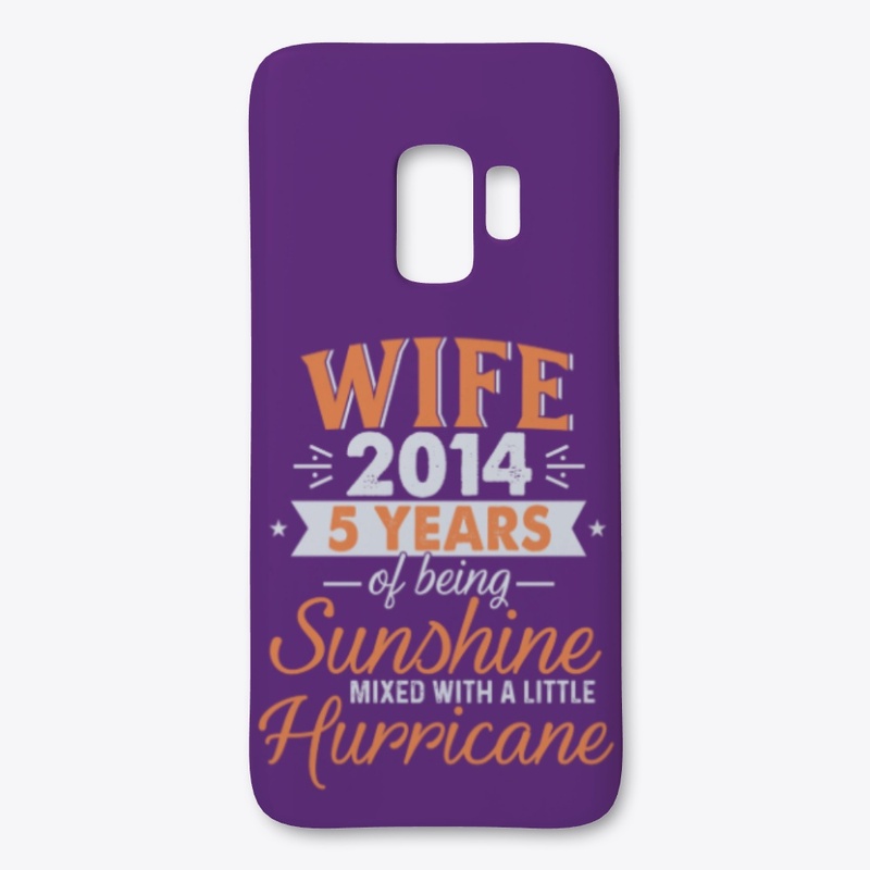 Wife Since 2014, 5 Years Wedding Gifts