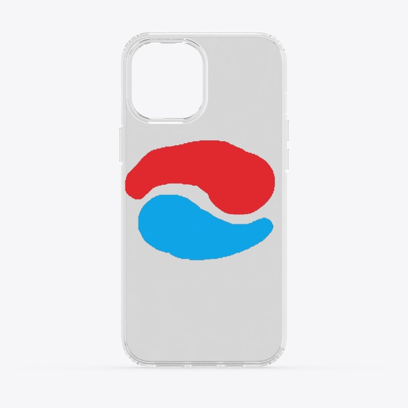 Yin and Yang Clear iphone case