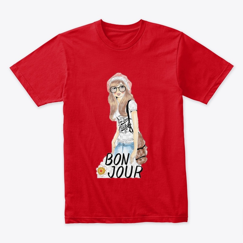 woman drawing-fashion