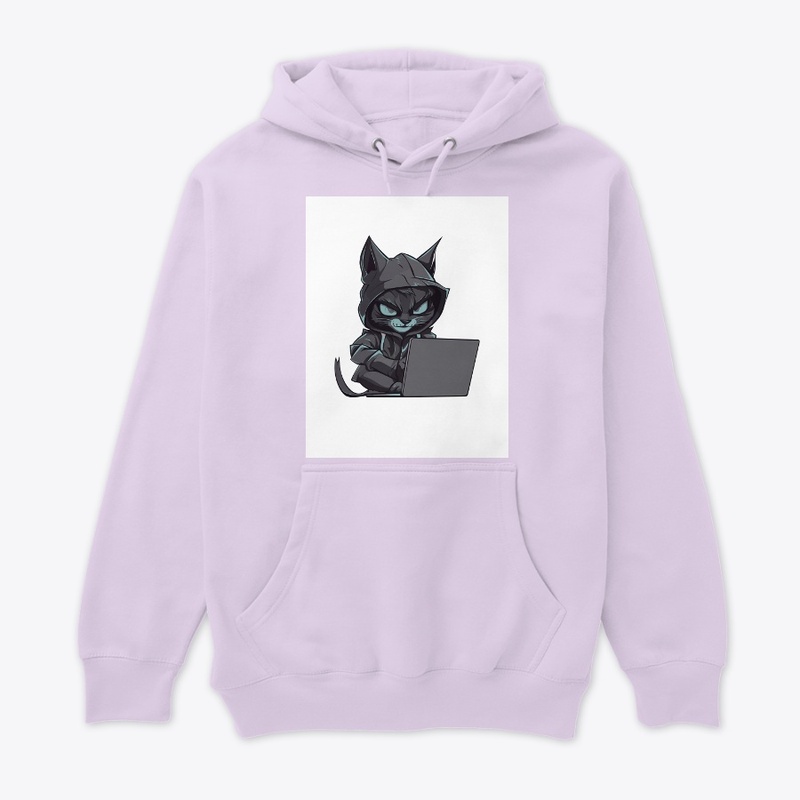 Cool Cat T-Shirt: Typographic Design