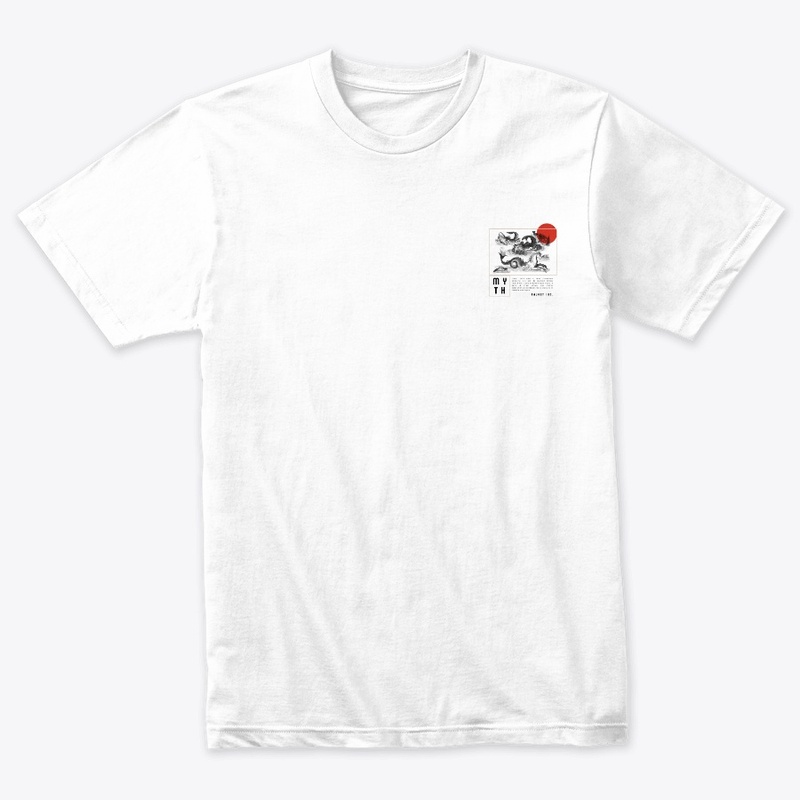 White Retro Myth T-Shirt