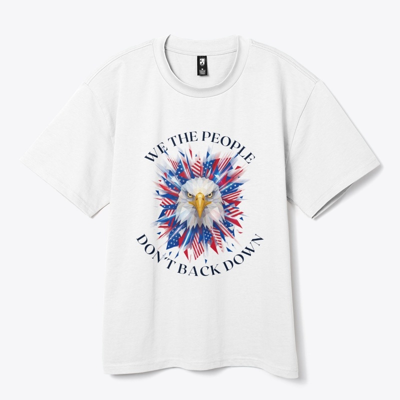 We The People Patriotic Eagle Shirt