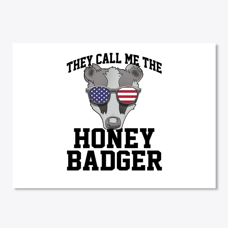 Honey Badger Feisty Marten Ratel Thief