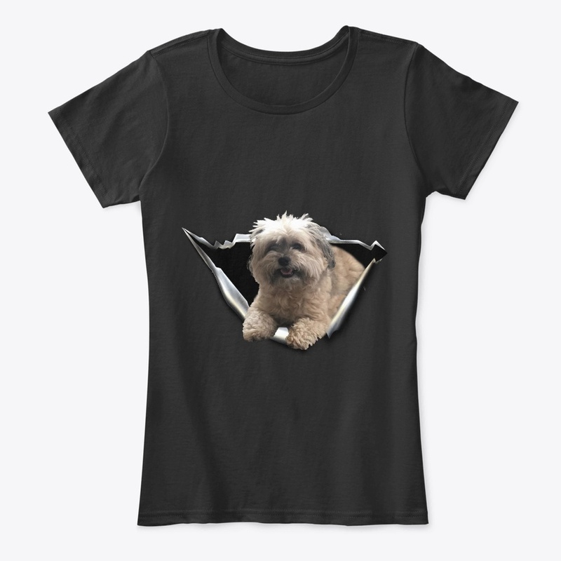 morkie 3D Car sticker