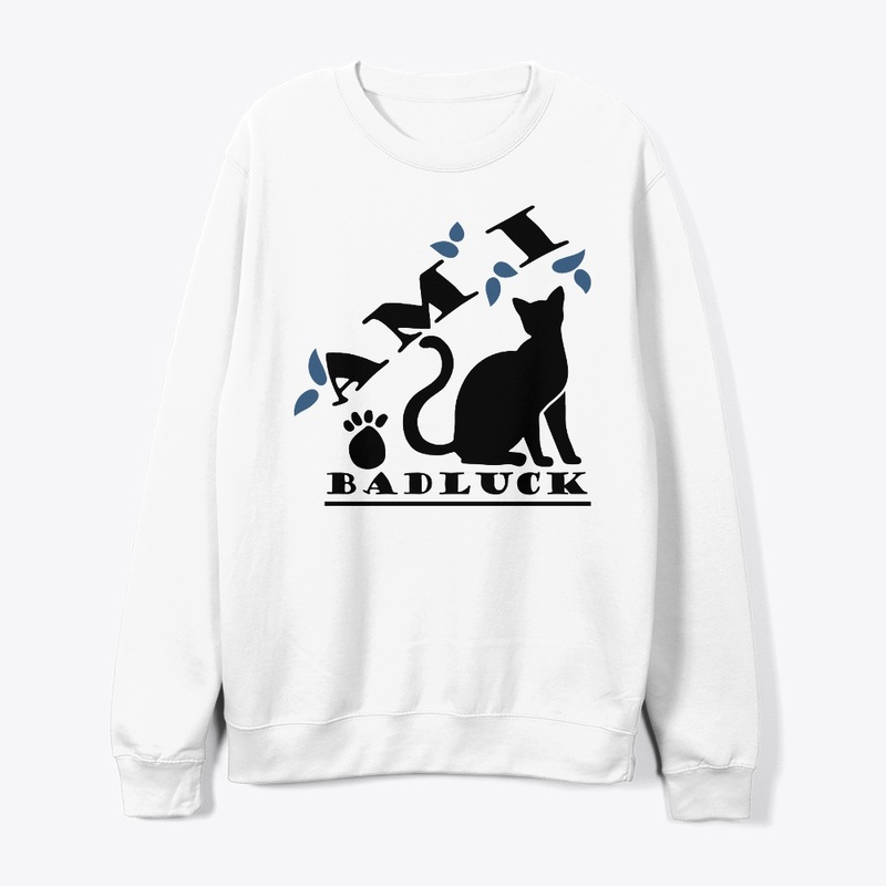 cat badluck myth t-shirt