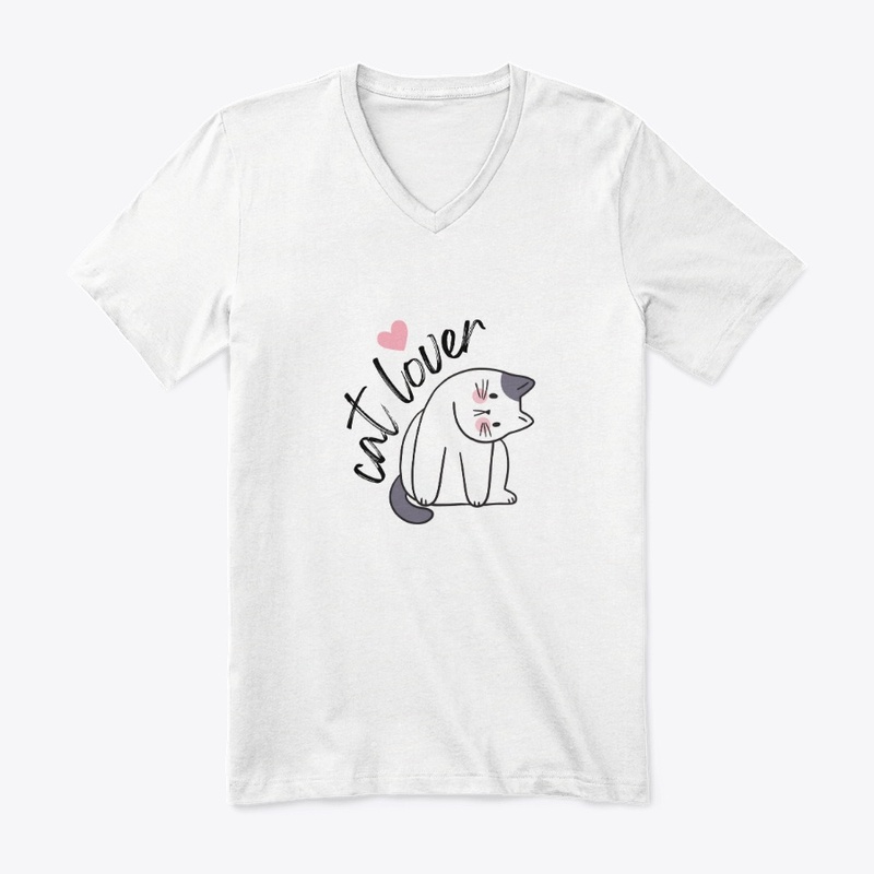 Cat with lover T-Shirt