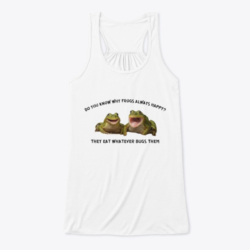 Do You Know Why Frogs Always Happy?