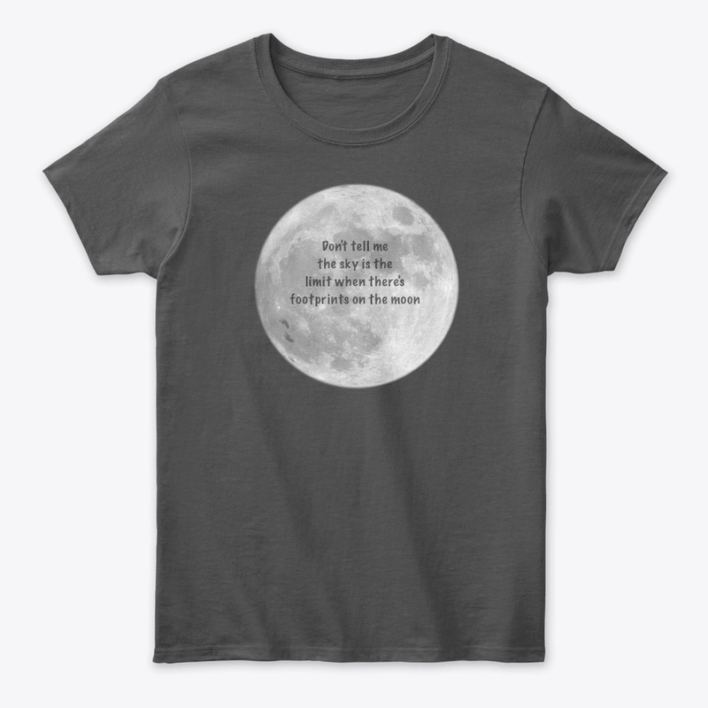 Footsteps on the moon