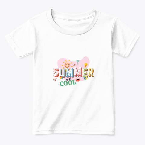 Sunny Vibes White  Camiseta Front