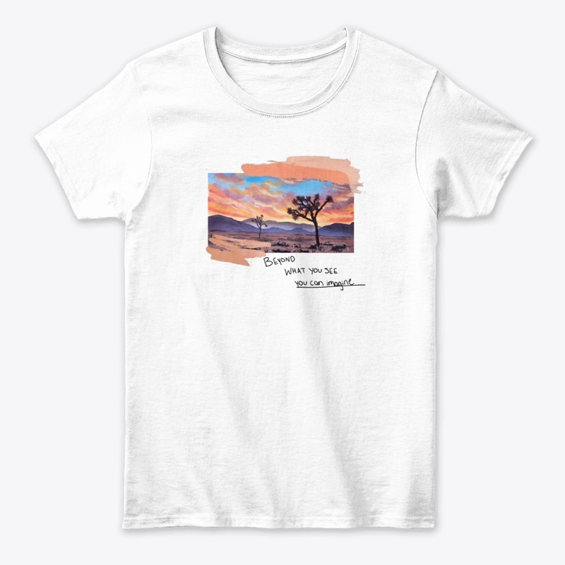 Beyond what a you see t-shirt