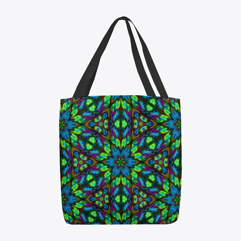 Blue Green Kaleidoscope