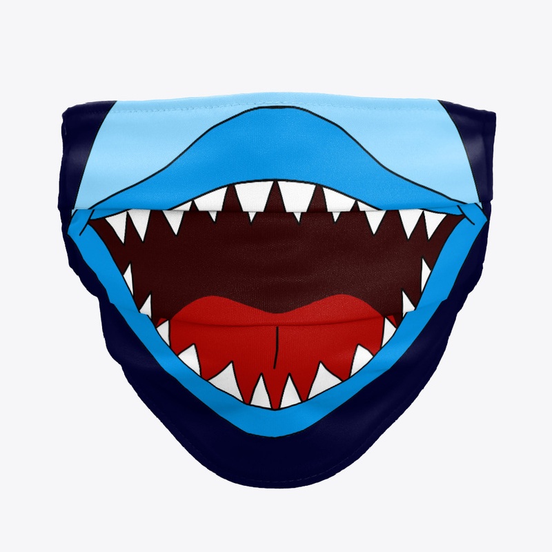 Blue Shark with Sharp Teeth