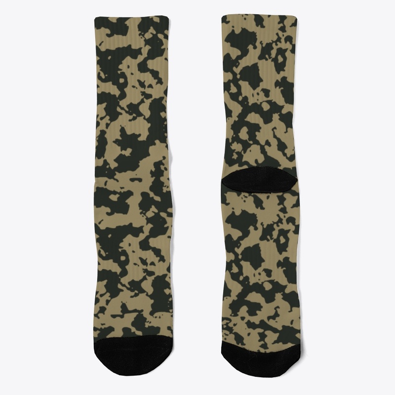 Military camouflage green