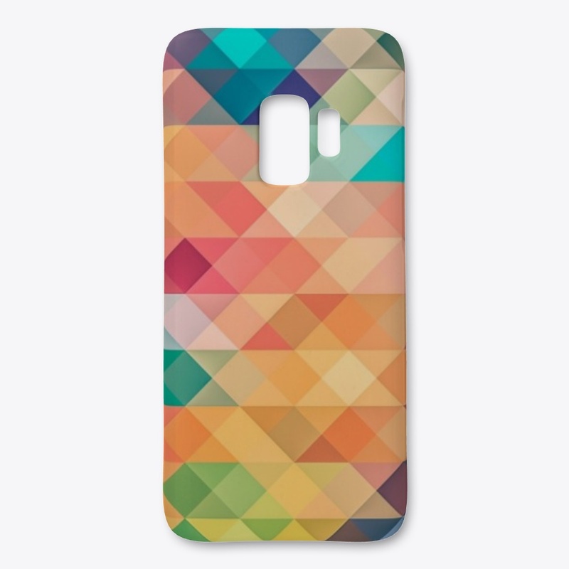 Colored squares phone case