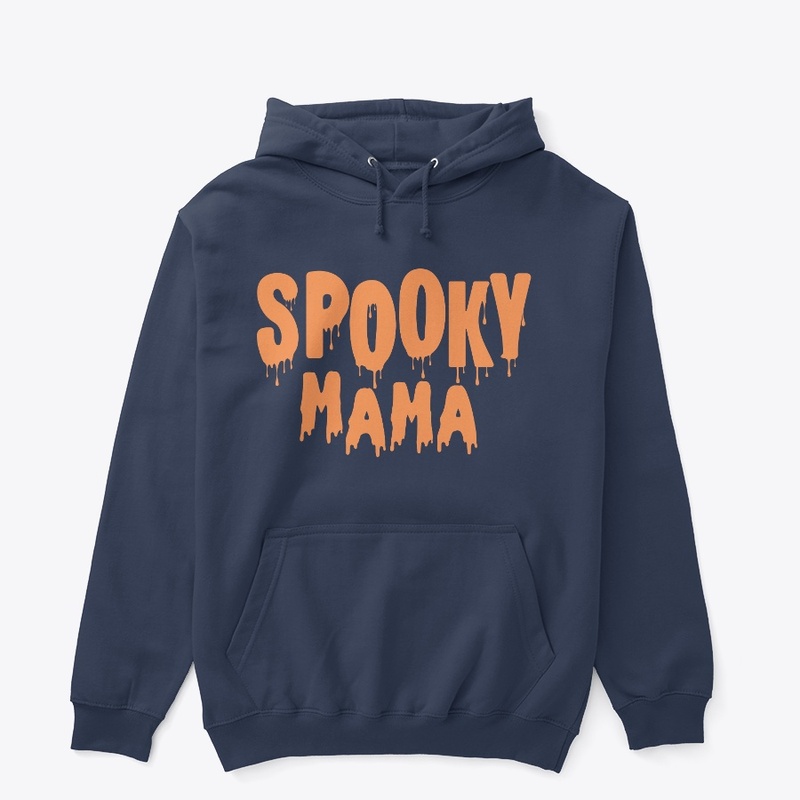 Spooky Mama Halloween Premium Hoodies
