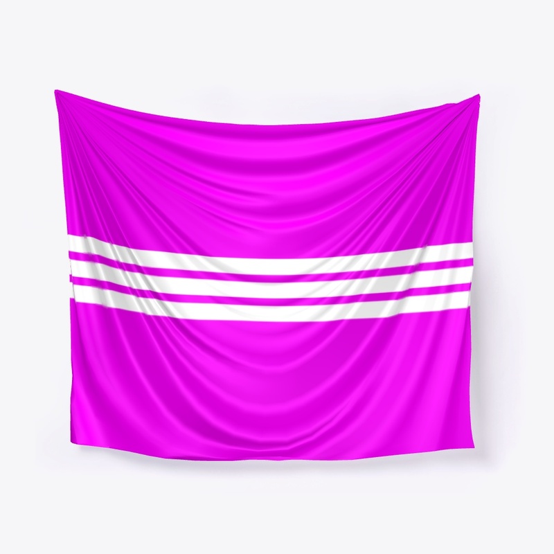 White Stripes On Pink